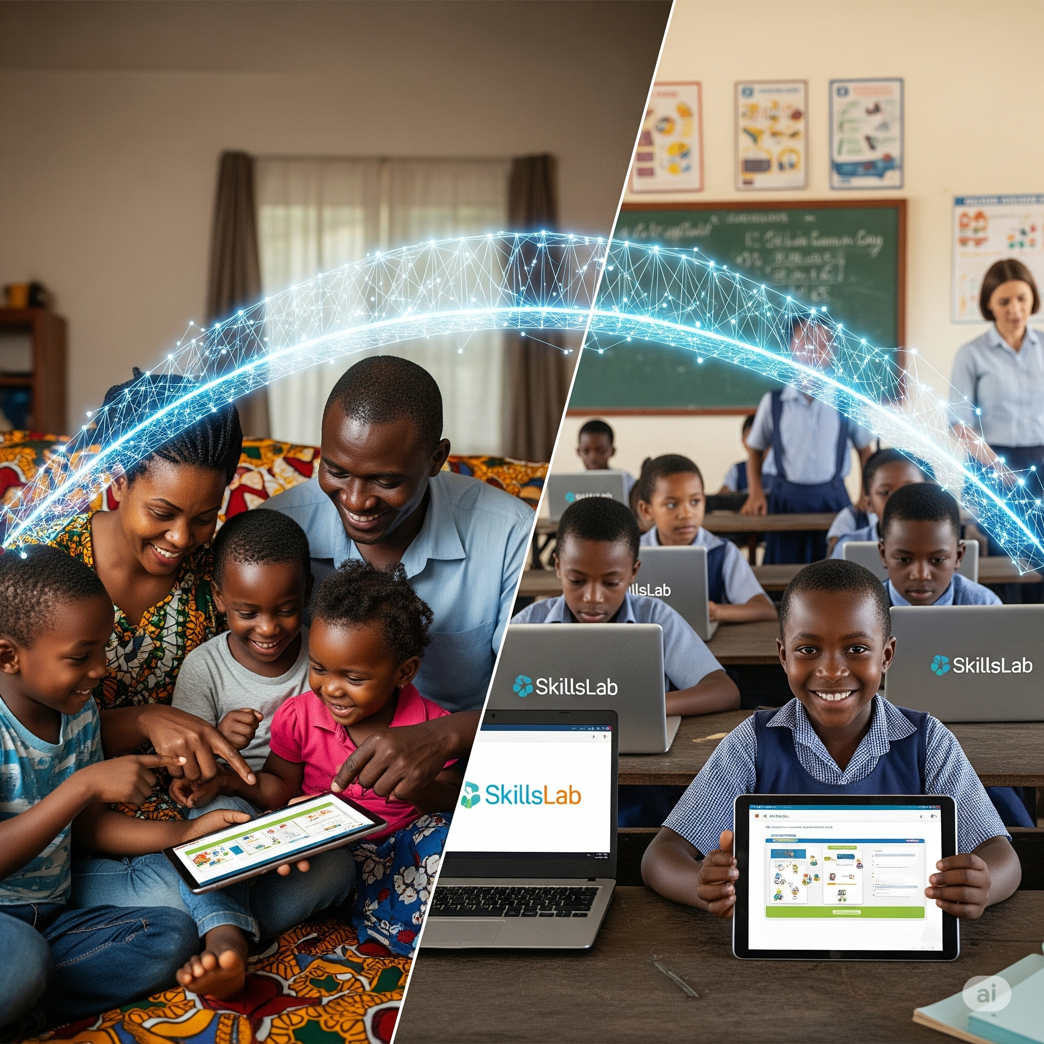Bridging the Digital Divide: Digital Literacy and Skill Development in African Families and Schools